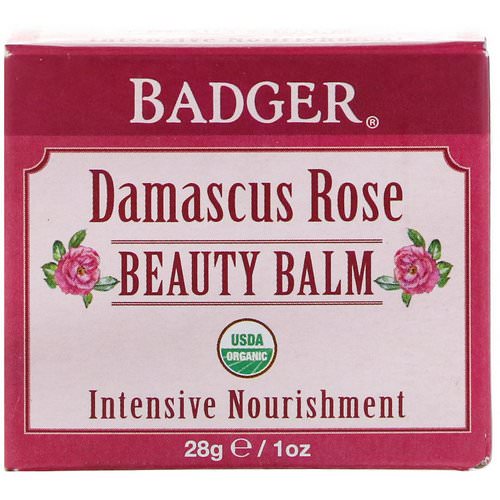 Badger Company, Organic, Beauty Balm, Damascus Rose, 1 oz (28 g) Review