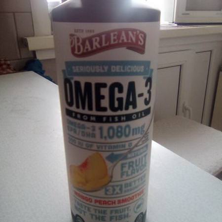 Barlean's Supplements Fish Oil Omegas EPA DHA