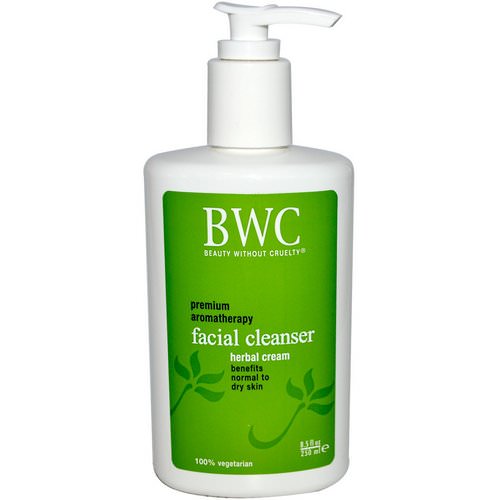 Beauty Without Cruelty, Facial Cleanser, Herbal Cream, 8.5 fl oz (250 ml) Review