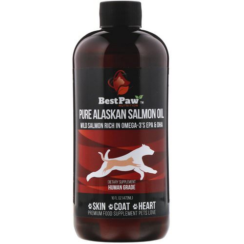 Best Paw Nutrition, Pure Alaskan Salmon Oil, 16 fl oz (472 ml) Review