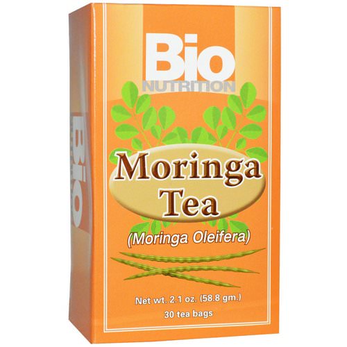Bio Nutrition, Moringa Tea, 30 Tea Bags, 2.1 oz (58.8 g) Review