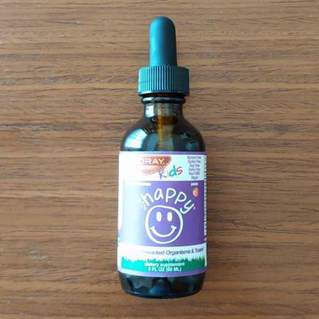 NDF Happy, Removes Unwanted Organisms & Toxins, Kids, Peach Flavor