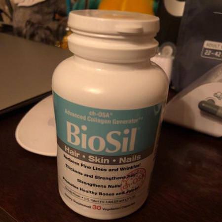 BioSil by Natural Factors, Silica, Hair, Skin, Nails Formulas