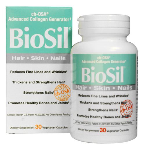 BioSil by Natural Factors, ch-OSA Advanced Collagen Generator, 30 Vegetarian Capsules Review