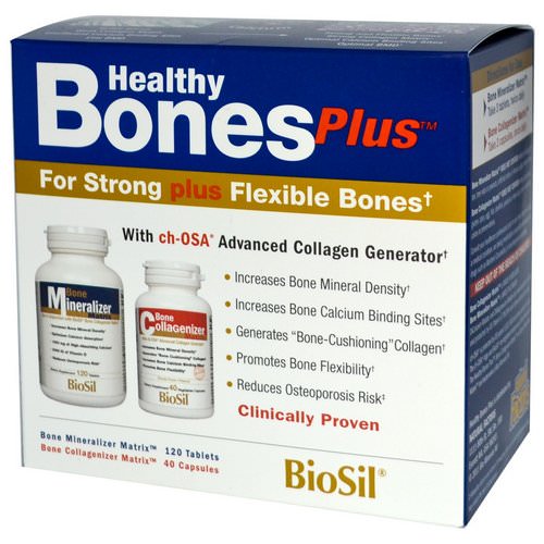 BioSil by Natural Factors, Healthy Bones Plus, Two-Part Program Review