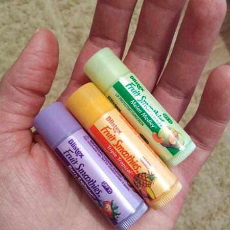 Lip Protectant/Sunscreen, SPF 15, Fruit Smoothies