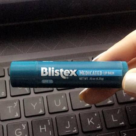 Blistex, Medicated Lip Balm, Lip Protectant/Sunscreen, SPF 15, 3 Balm Value Pack, .15 oz (4.25 g) Each Review