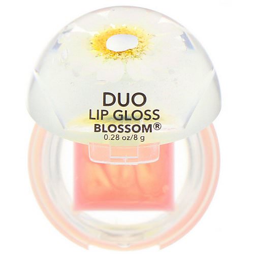 Blossom, Duo Lip Gloss, White Flower, 0.28 oz (8 g) Review