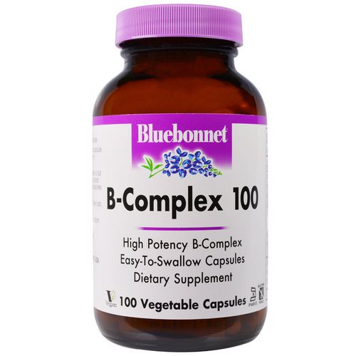 Bluebonnet Nutrition, B-Complex 100, 100 Veggie Caps Review