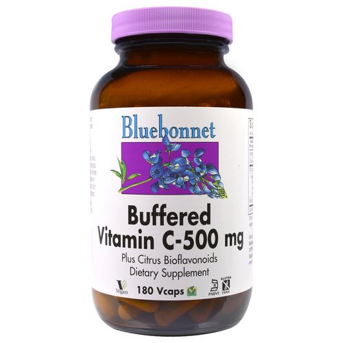 Bluebonnet Nutrition, Buffered Vitamin C, 500 mg, 180 Vcaps Review
