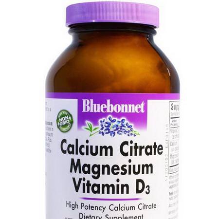 Bluebonnet Nutrition Supplements Minerals Calcium