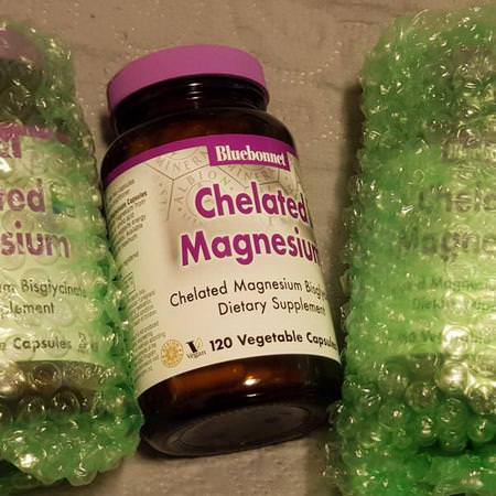 Bluebonnet Nutrition, Chelated Magnesium, 120 Veggie Caps Review