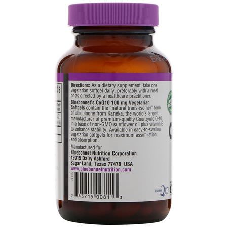 Bluebonnet Nutrition, Coenzyme Q10 CoQ10 Formulas