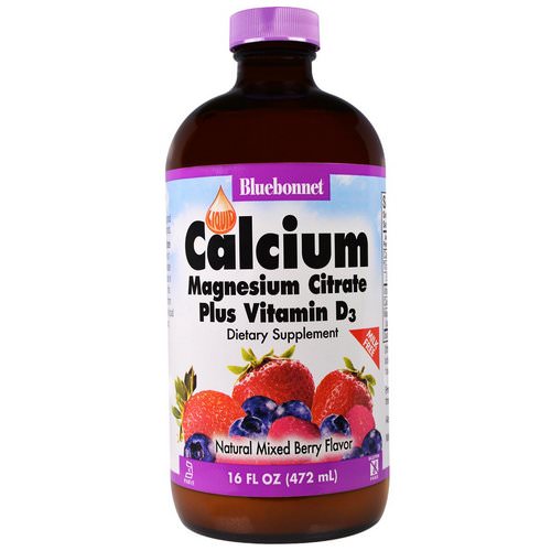 Bluebonnet Nutrition, Liquid Calcium Magnesium Citrate Plus Vitamin D3, Natural Mixed Berry Flavor, 16 fl oz (472 ml) Review