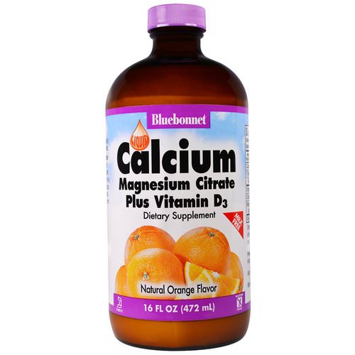 Bluebonnet Nutrition, Liquid Calcium Magnesium Citrate Plus Vitamin D3, Natural Orange Flavor, 16 fl oz (472 ml) Review