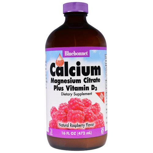 Bluebonnet Nutrition, Liquid Calcium, Magnesium Citrate Plus Vitamin D3, Natural Raspberry Flavor, 16 fl oz (472 ml) Review