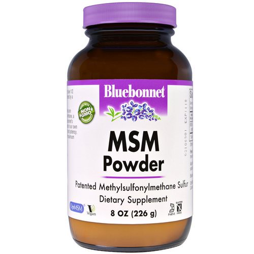 Bluebonnet Nutrition, MSM Powder, 8 oz (226 g) Review