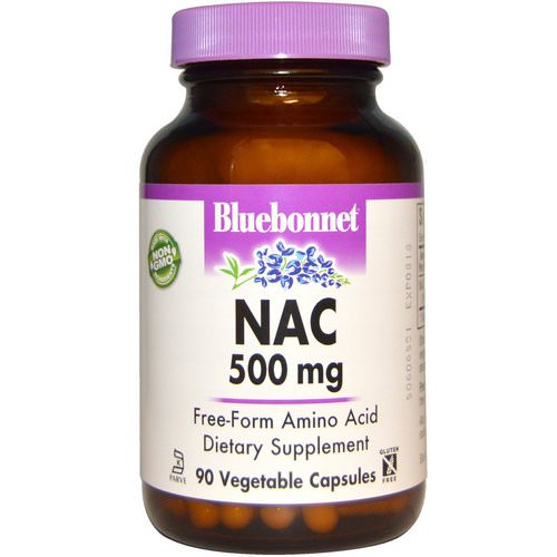 Bluebonnet Nutrition, NAC, 500 mg, 90 Vcaps Review