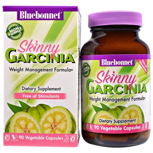Bluebonnet Nutrition, Skinny Garcinia Weight Management Formula, 90 Veggie Caps Review