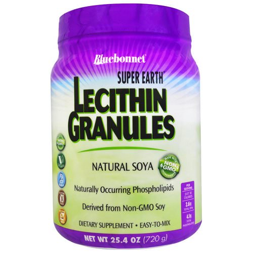Bluebonnet Nutrition, Super Earth, Lecithin Granules, 1.6 lbs (720 g) Review