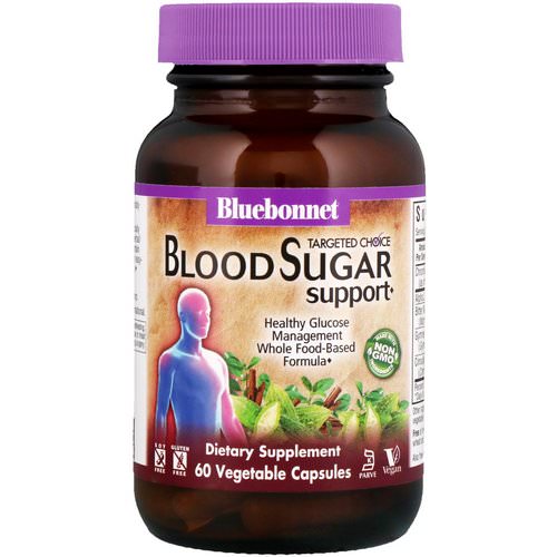Bluebonnet Nutrition, Targeted Choice, Blood Sugar Support, 60 Vegetable Capsules Review
