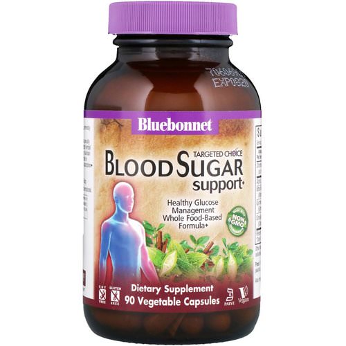 Bluebonnet Nutrition, Targeted Choice, Blood Sugar Support, 90 Vegetable Capsules Review