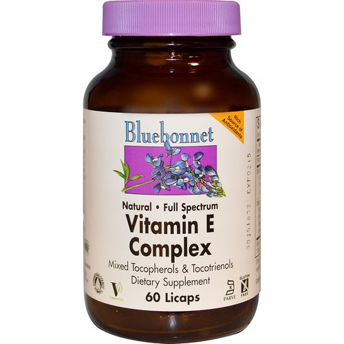 Bluebonnet Nutrition, Vitamin E Complex, 60 Licaps Review