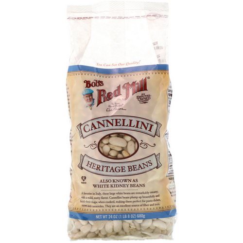 Bob's Red Mill, Cannellini Heritage Beans, 1.5 lbs (680 g) Review