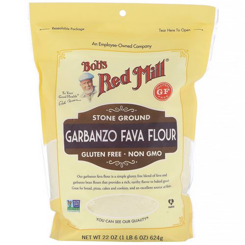 Bob's Red Mill, Garbanzo Fava Flour, 22 oz (624 g) Review