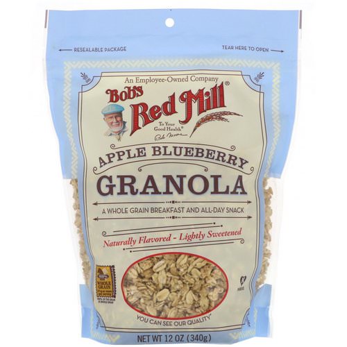 Bob's Red Mill, Granola, Apple Blueberry, 12 oz (340 g) Review