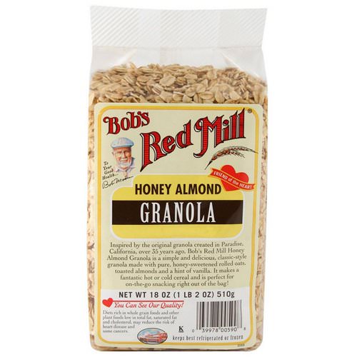 Bob's Red Mill, Honey Almond Granola, 18 oz (510 g) Review