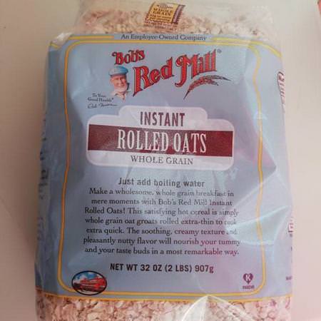 Instant Rolled Oats, Whole Grain