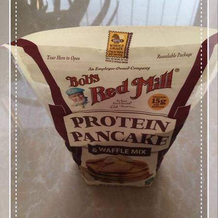 Bob's Red Mill, Protein Pancake & Waffle Mix, 14 oz (397 g) Review