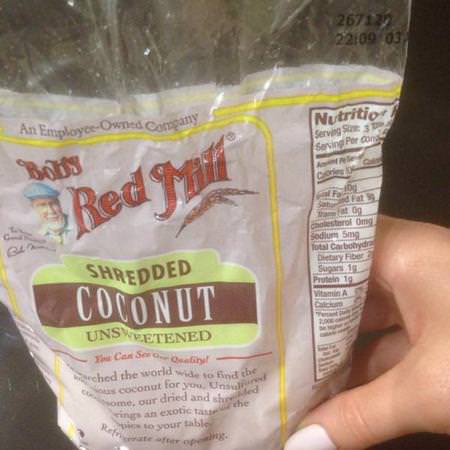Bob's Red Mill, Shredded Coconut, Unsweetened, 12 oz (340 g) Review