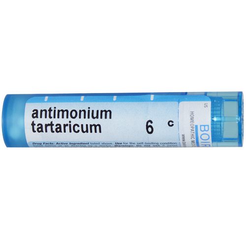 Boiron, Single Remedies, Antimonium Tartaricum, 6C, Approx 80 Pellets Review