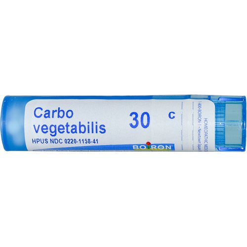 Boiron, Single Remedies, Carbo Vegetabilis, 30C, Approx 80 Pellets Review