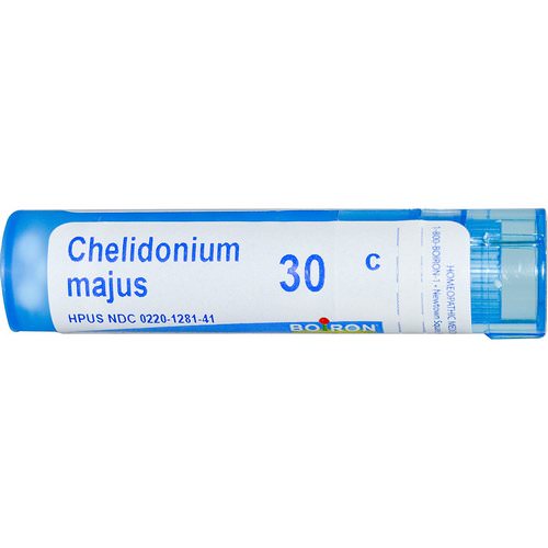 Boiron, Single Remedies, Chelidonium Majus, 30C, Approx 80 Pellets Review