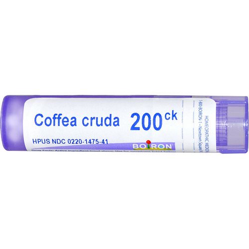 Boiron, Single Remedies, Coffea Cruda, 200CK, Approx 80 Pellets Review
