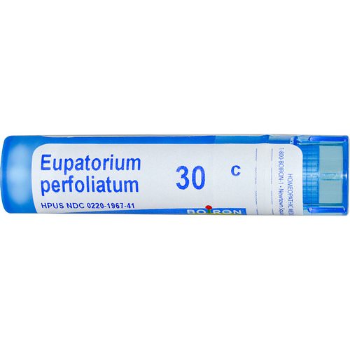 Boiron, Single Remedies, Eupatorium Perfoliatum, 30C, 80 Pellets Review