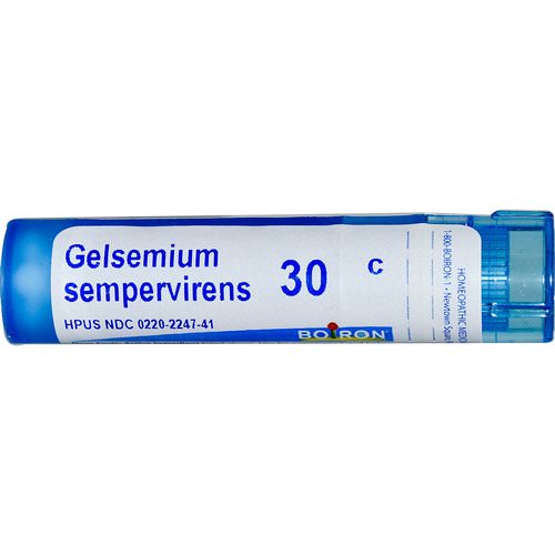 Boiron, Single Remedies, Gelsemium Sempervirens, 30C, Approx 80 Pellets Review