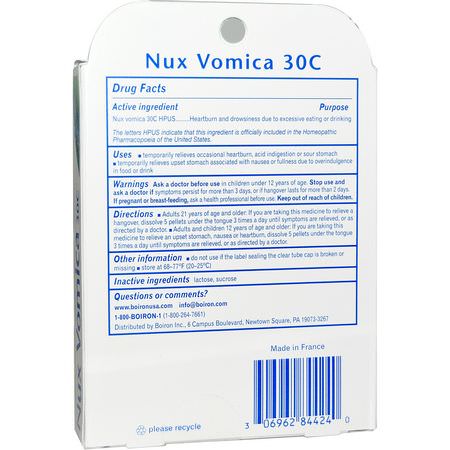 Nux Vomica, Homeopathy, Herbs