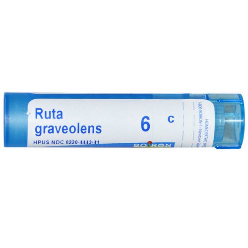 Boiron, Single Remedies, Ruta Graveolens, 6C, Approx 80 Pellets Review