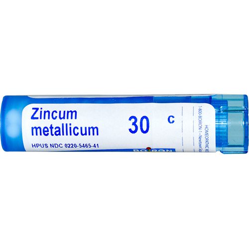 Boiron, Single Remedies, Zincum Metallicum, 30C, Approx 80 Pellets Review