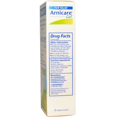 Boiron, Arnica Topicals, Pain Relief Formulas