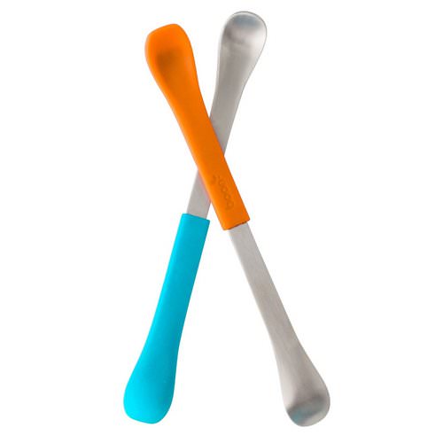 Boon, Swap, 2-in-1 Feeding Spoon, 4+ Months, Blue & Orange, 2 Spoons Review