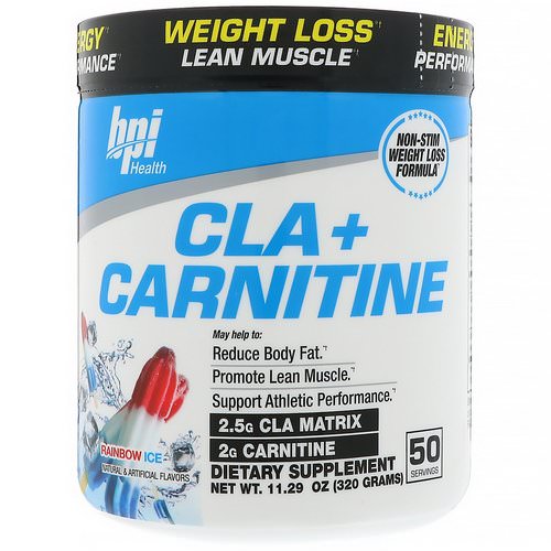BPI Sports, CLA + Carnitine, Rainbow Ice, 11.29 oz (320 g) Review