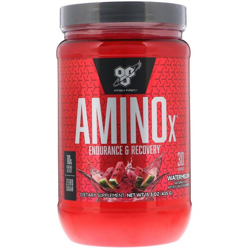 BSN, Amino-X, Endurance & Recovery, Watermelon, 15.3 oz (435 g) Review