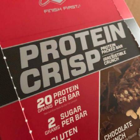 BSN, Protein Crisp, Chocolate Crunch Flavor, 12 Bars, 2.01 oz (57 g) Each Review