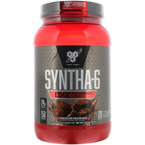 BSN, Syntha-6 Edge, Protein Powder Drink Mix, Chocolate Milkshake, 2.35 lb (1.06 kg) Review