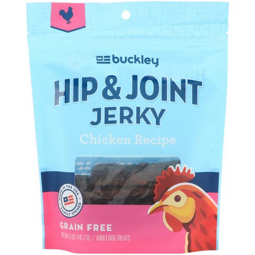 Buckley, Hip & Joint Jerky, Adult Dog Treats, Chicken Recipe, 5 oz (141.7 g) Review